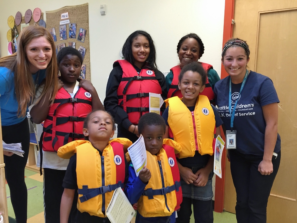 Seattle Children's Water Safety Event at DLEC